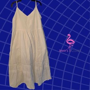 H&M, Size Large, White Sundress